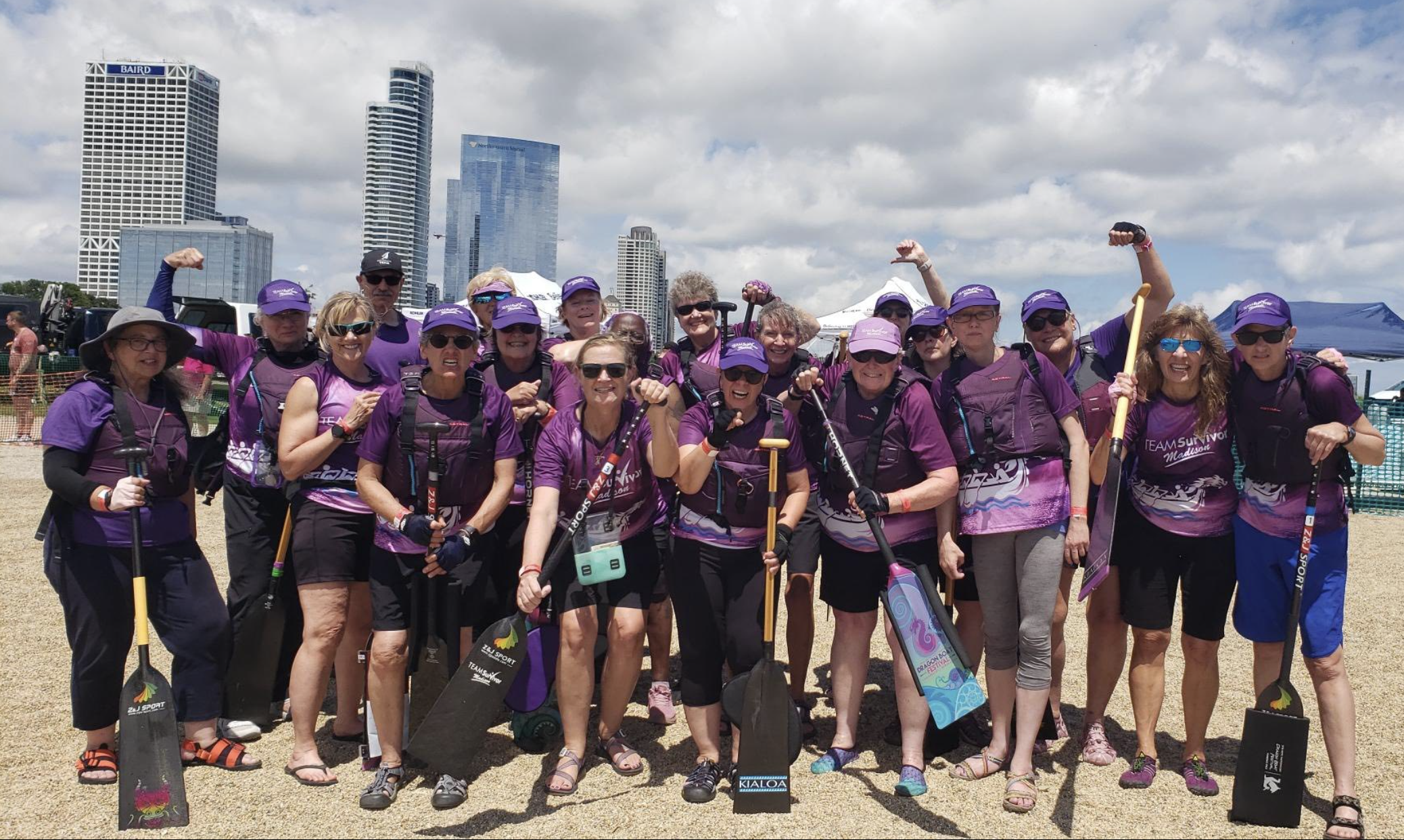 Dragon Boat Team in Millwaukee