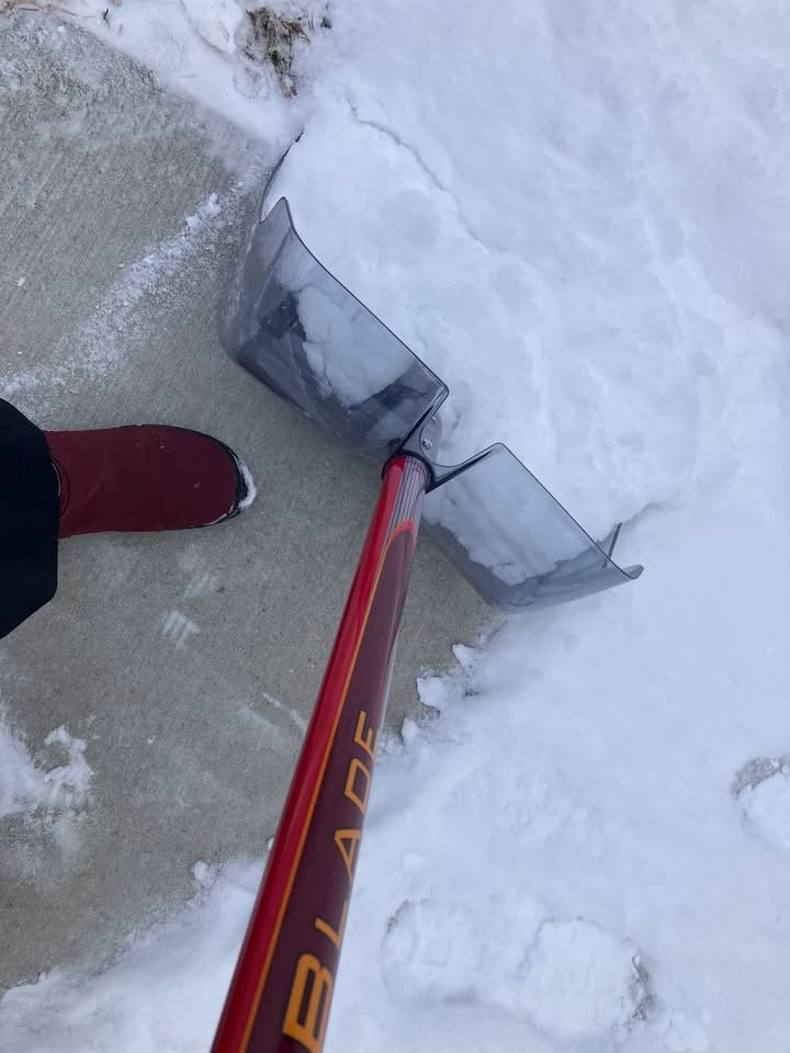 Shoveling