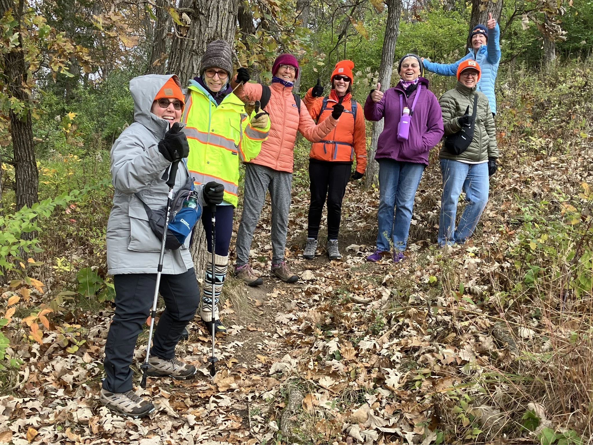 Hiking at Springfield Hill for the IAT Mammoth Challenge