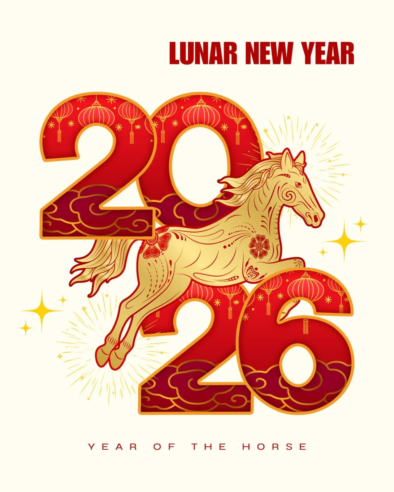 Happy Lunar New Year!

Lunar New Year is cultural holiday observed across many Asian countries and communities, marking the start of the new year based on the lunar calendar.