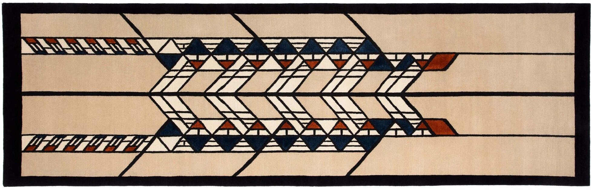 These Frank Lloyd Wright Inspired Rugs