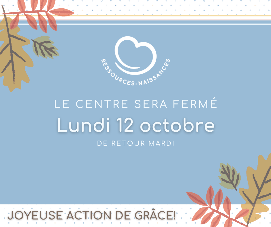 Centre fermé - Action de grâce