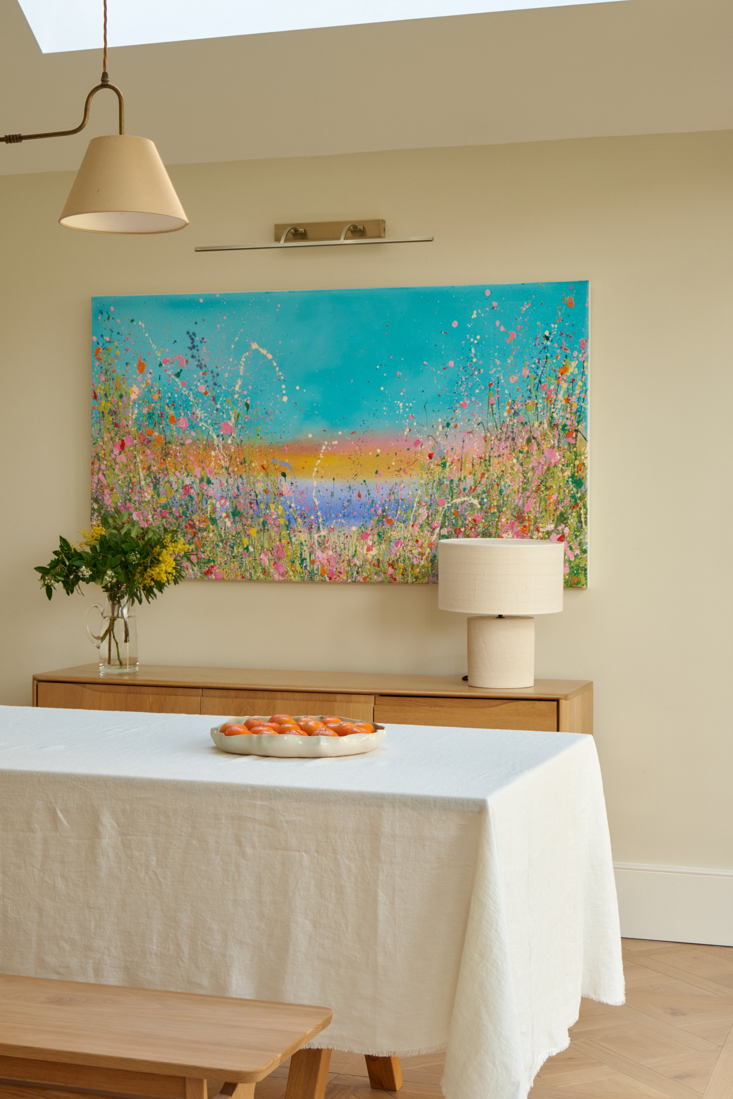 This is the dining room in our Herne Hill family home project.  We can provide affordable interior design solutions through our hourly interior design consultations