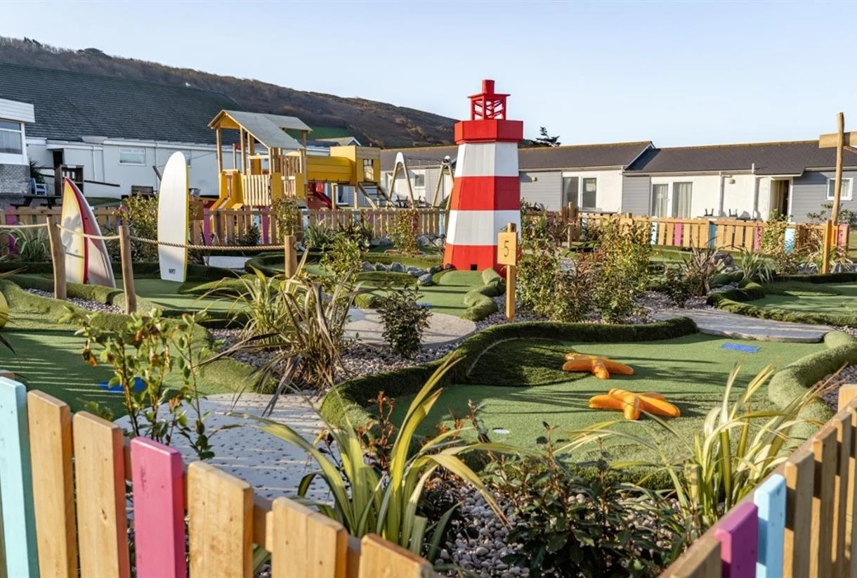 Crazy Golf and Activities at Croyde Bay Resort