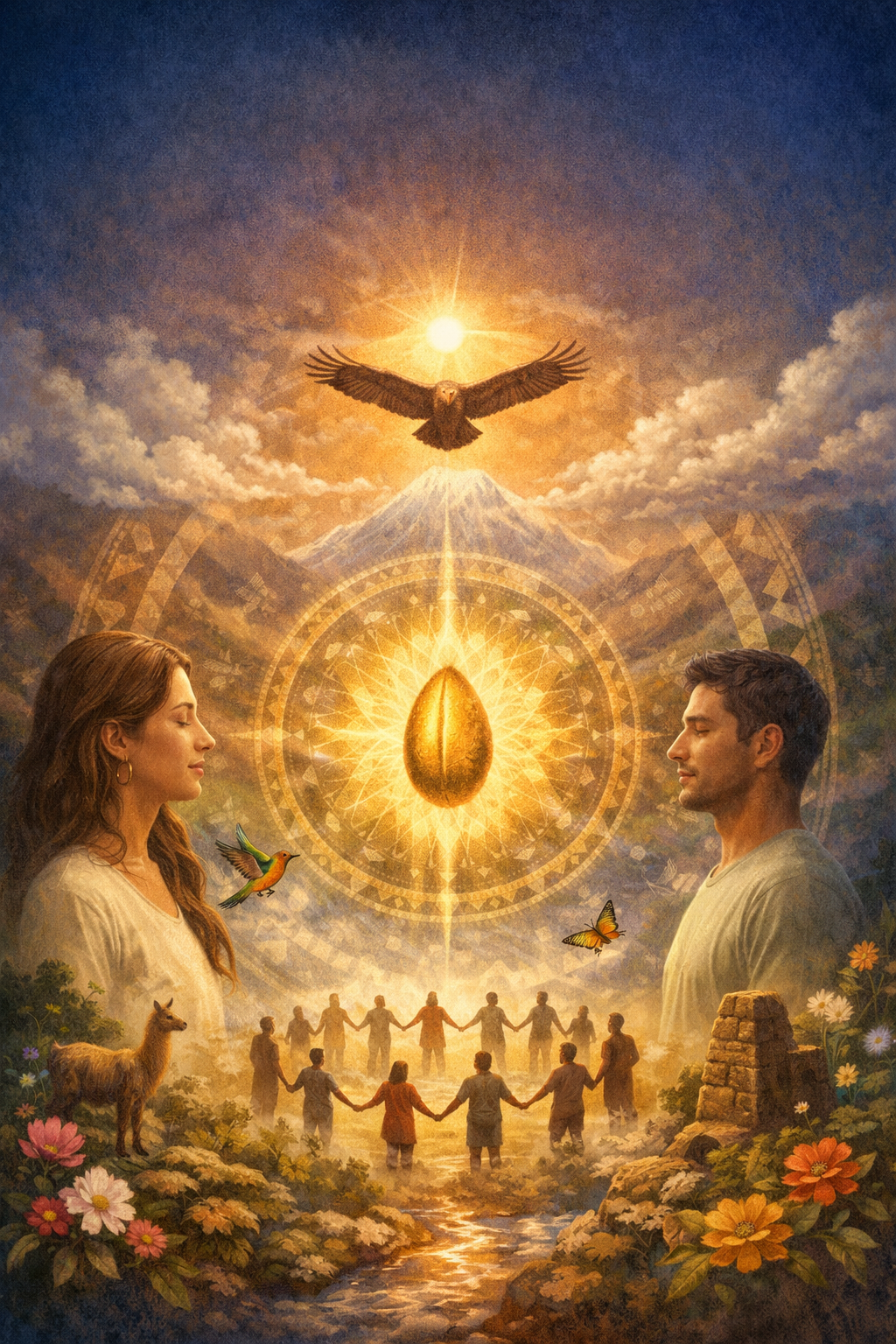Find Your Center in Times of Upheaval: a Somatic, Experiential Journey to Your Inner Divinity and Guidance, Inspired by the Andean Inka Seed