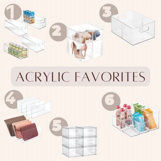Acrylic Favorites!