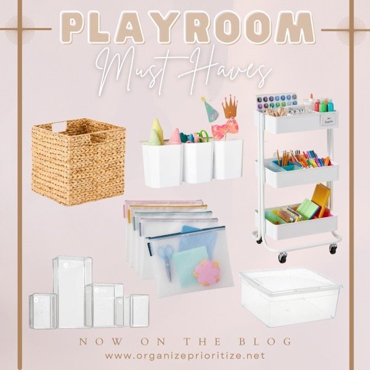 CRAFT + PLAYROOM ORGANIZATION FINDS YOU CAN’T LIVE WITHOUT!