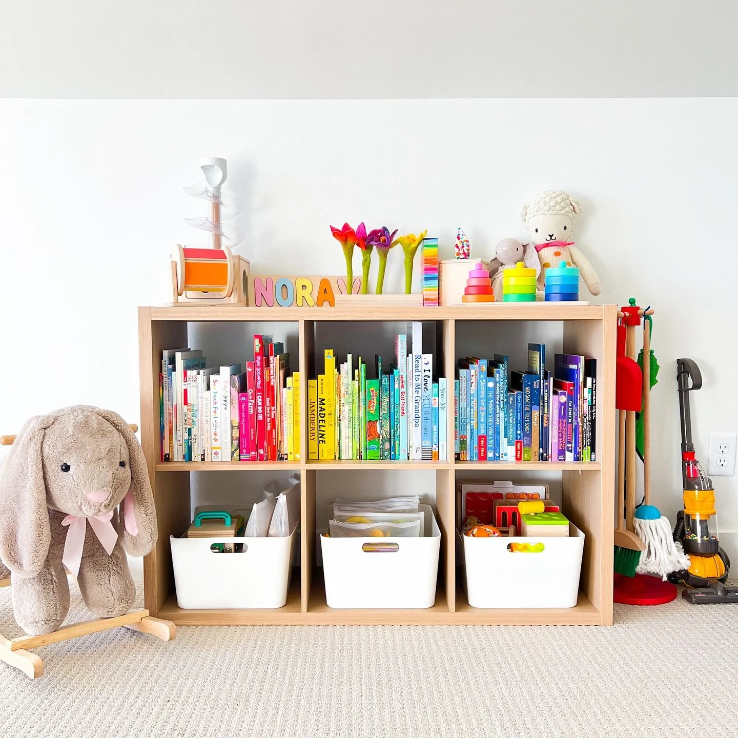 Is this a playroom or my new happy place? Yes. 🌈