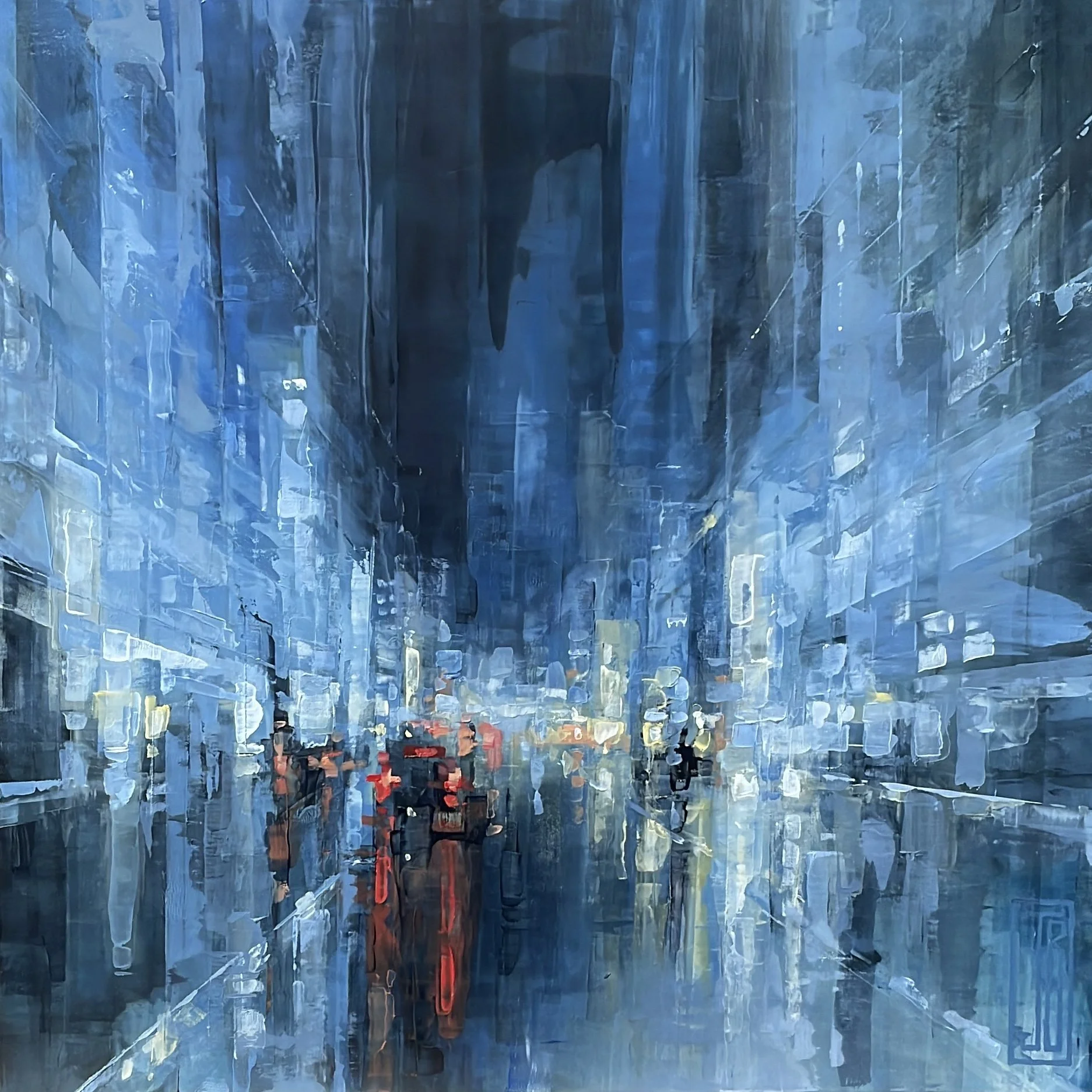 Cityscape in Blue