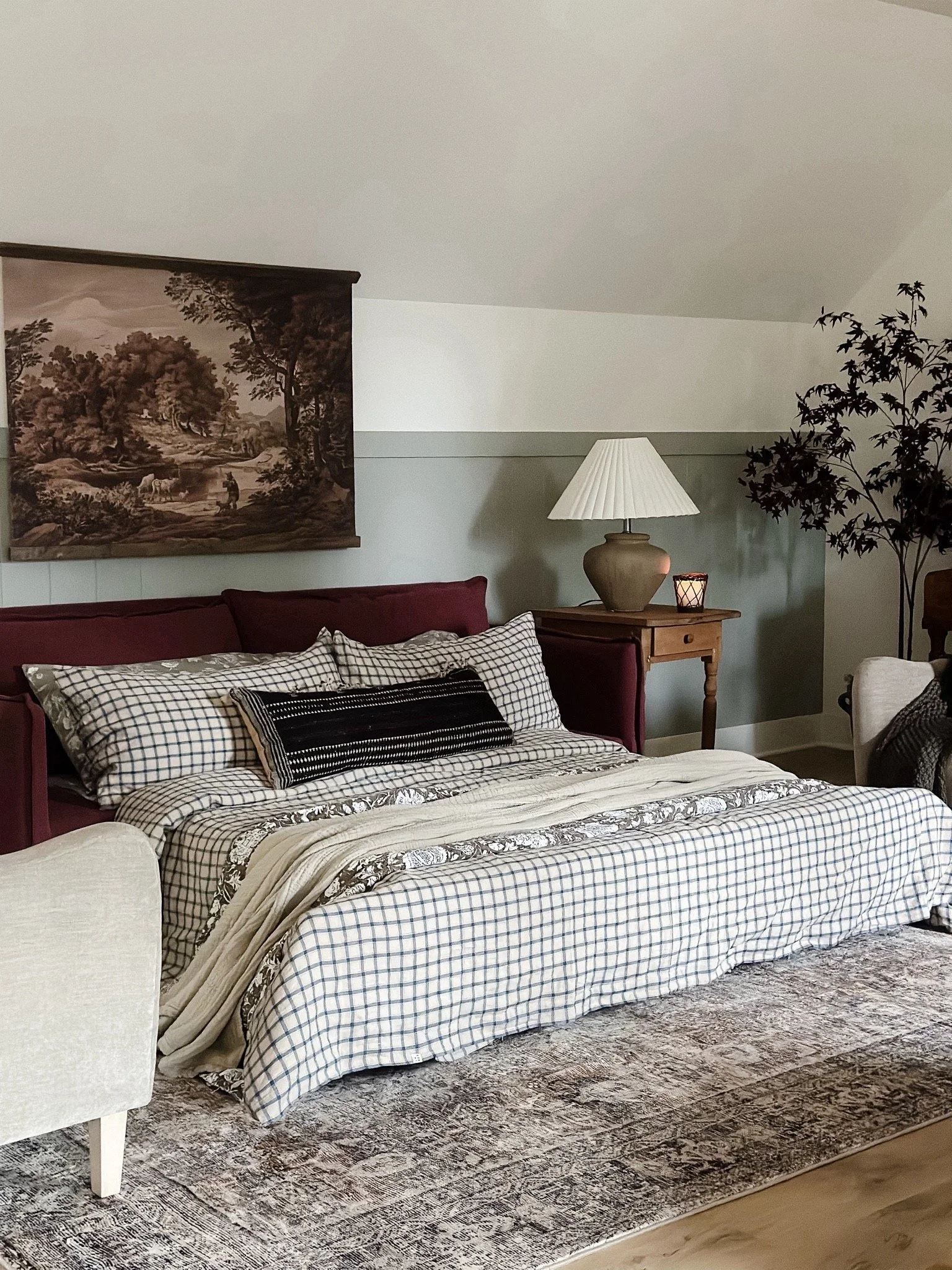 Our Spokane Media Space &amp; Guest Bedroom Reveal