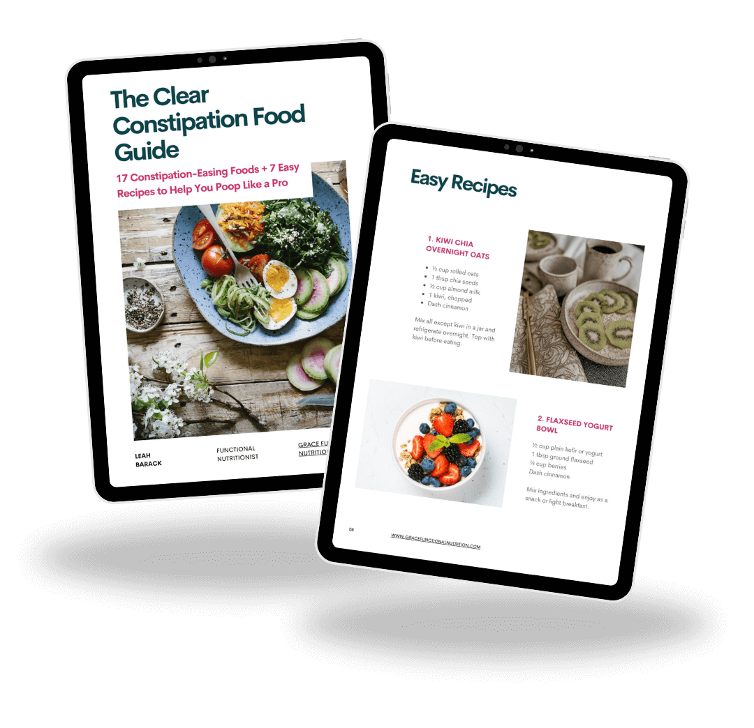 Constipation Calgary Guide Grace Functional Nutrition — Clear Constipation Food Guide