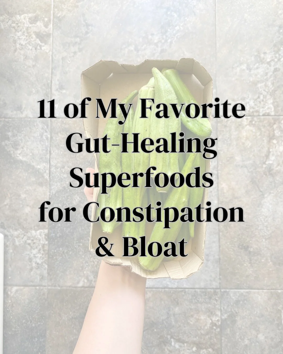 These are some of my FAVORITE gut-healthy foods for constipation &amp; bloat 💩🤰🏻

Some soften stools, some stimulate motility, some reduce inflammation, and some support a healthy microbiome 🦠
 Together, they can make a noticeable difference in h