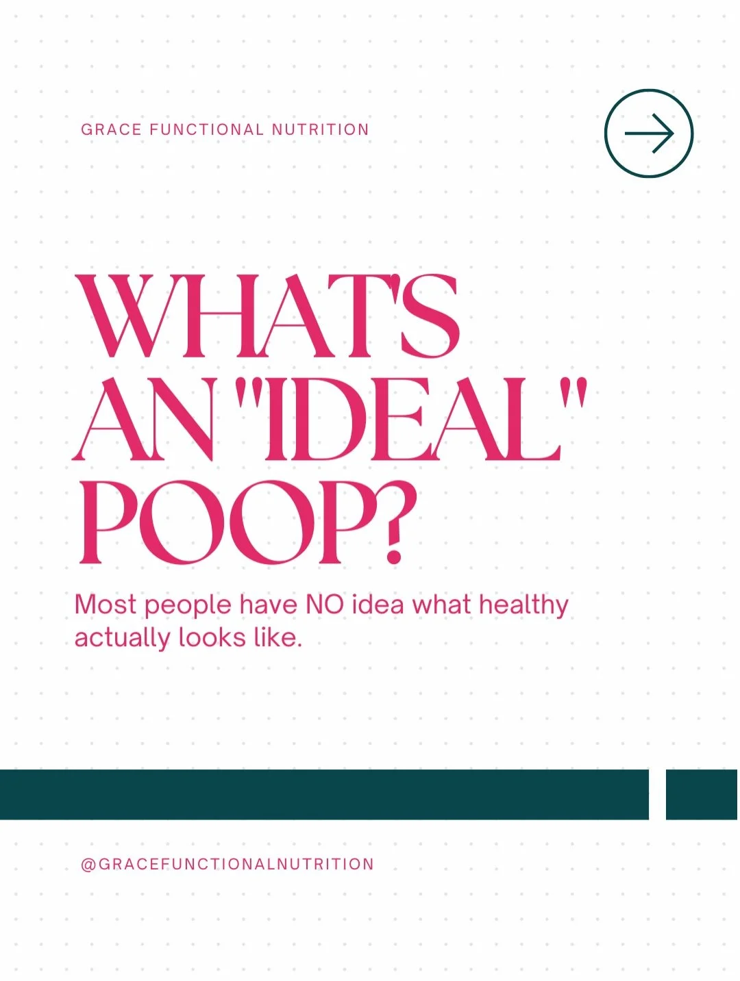 🚽 What&rsquo;s your poop telling you?

Most women think &ldquo;going every few days&rdquo; or &ldquo;feeling like there&rsquo;s more left behind&rdquo; is normal.

It&rsquo;s not 😬

Swipe through 👆🏻 to see what IDEAL bowel movements actually look