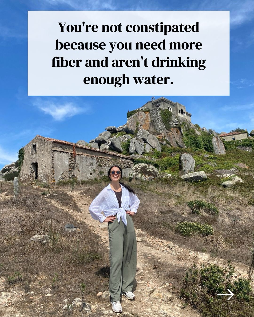 Most women I work with have already tried the obvious stuff.

More fiber. More water. A probiotic. Cutting gluten. Maybe a GI doctor who told them to eat more fiber and drink more water (shocker!).

And they&rsquo;re still stuck. Literally 💩

Here&r