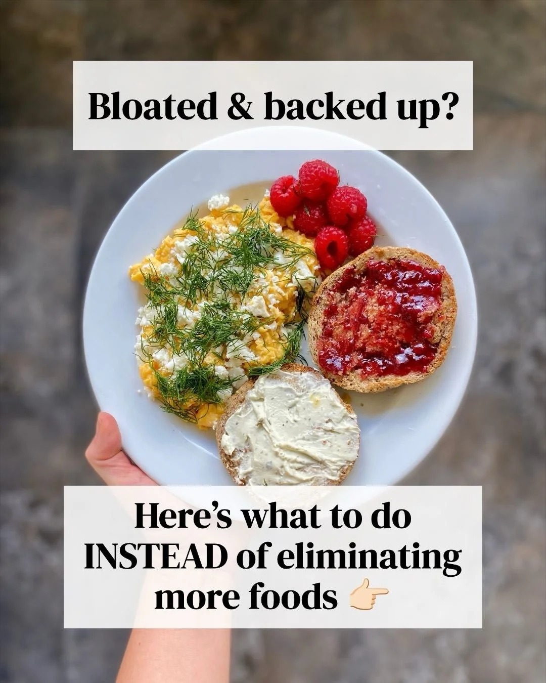 Cutting more foods isn&rsquo;t the fix &mdash; it&rsquo;s part of the problem 😬

If you&rsquo;re stuck in the bloat/constipation spiral and eating fewer and fewer &ldquo;safe&rdquo; foods&hellip; this post is for you ⬆️ 

Drop &lsquo;BLOAT&rsquo; if