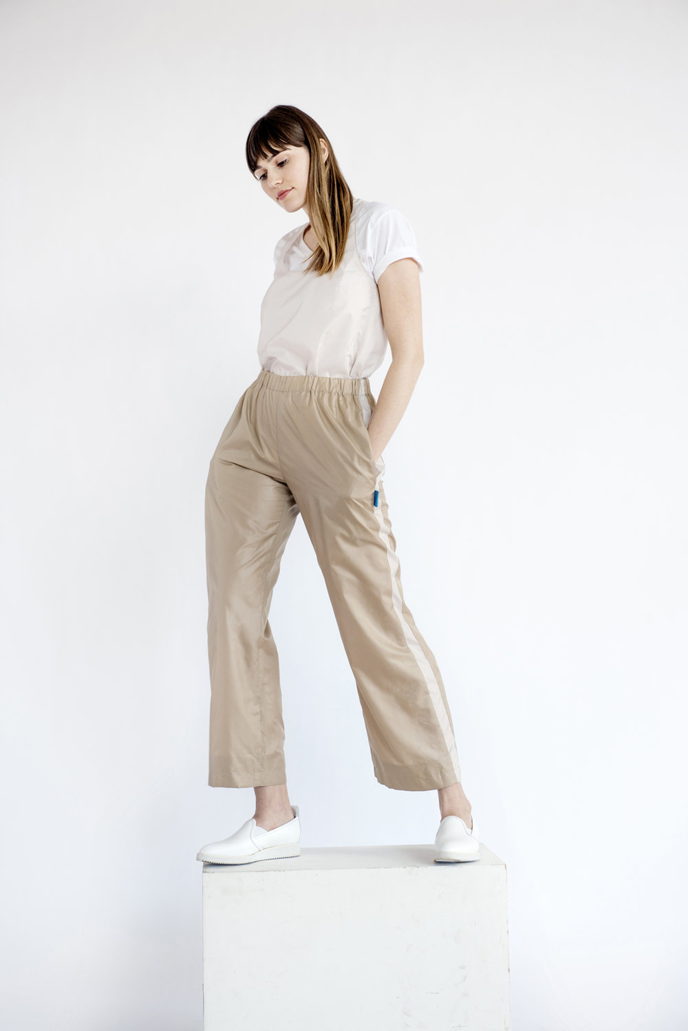 DUST with DIRTY PEARL STRIPE | Poly | S | M | L