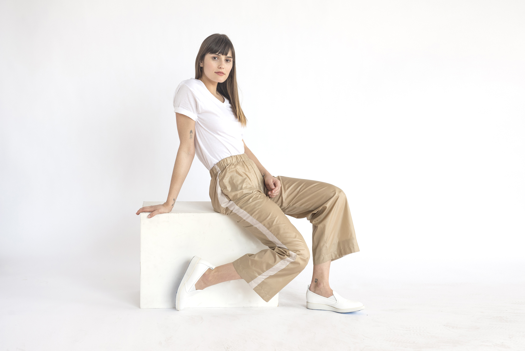 DUST with DIRTY PEARL STRIPE | Poly | S | M | L