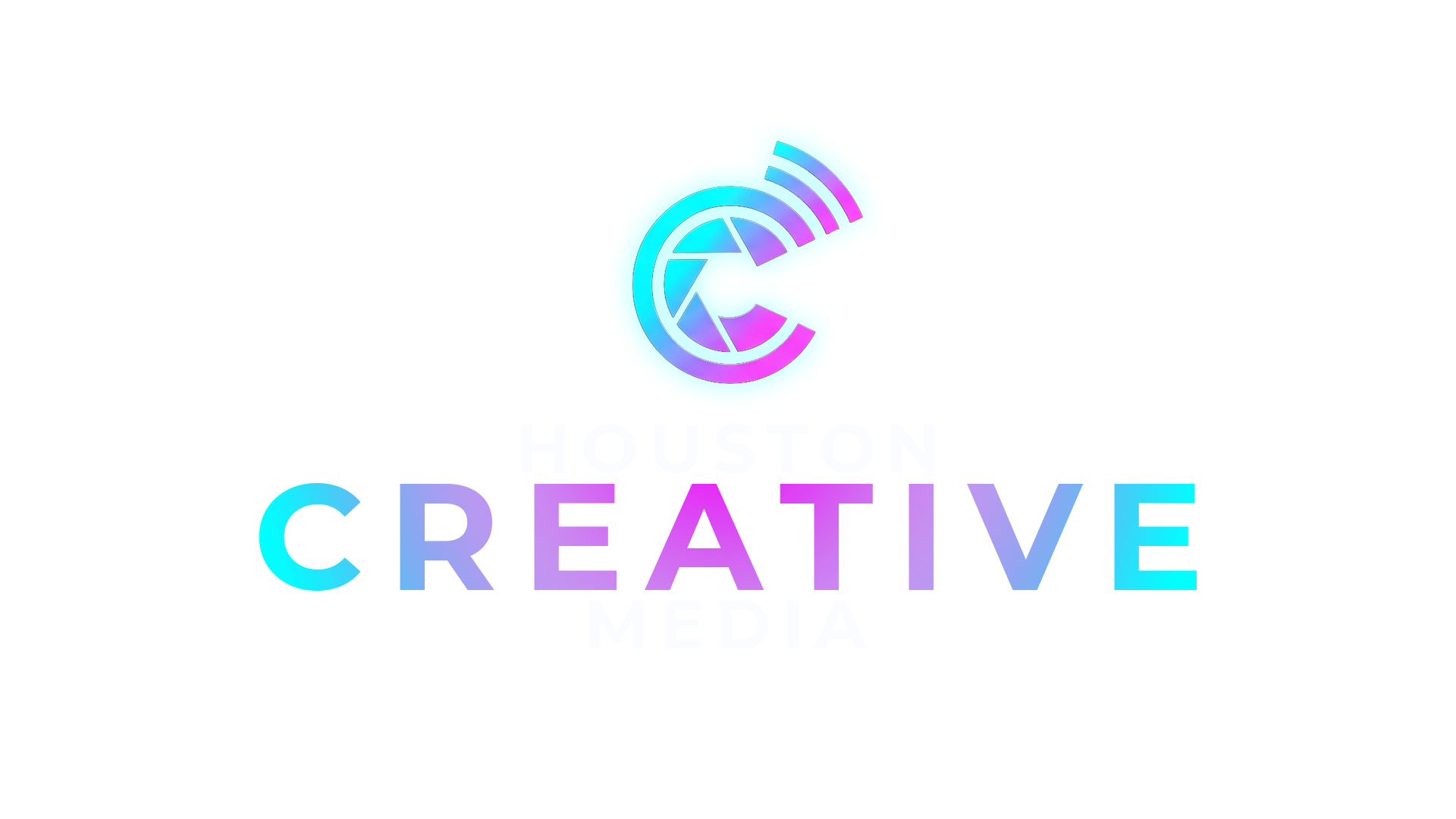 Abstract digital illustration with a Wi-Fi symbol, gradient blue and purple colors, and digital patterns