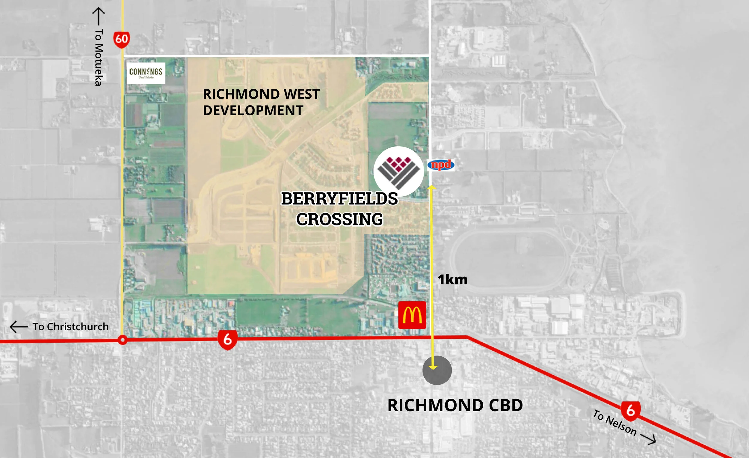 Berryfields Crossing | Berryfield Road, Richmond Nelson
