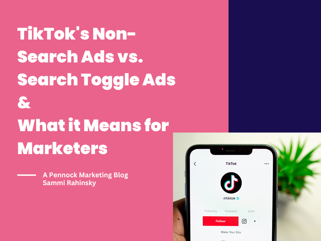 TikTok's Non-Search Ads vs. Search Toggle Ads: A Marketing Perspective