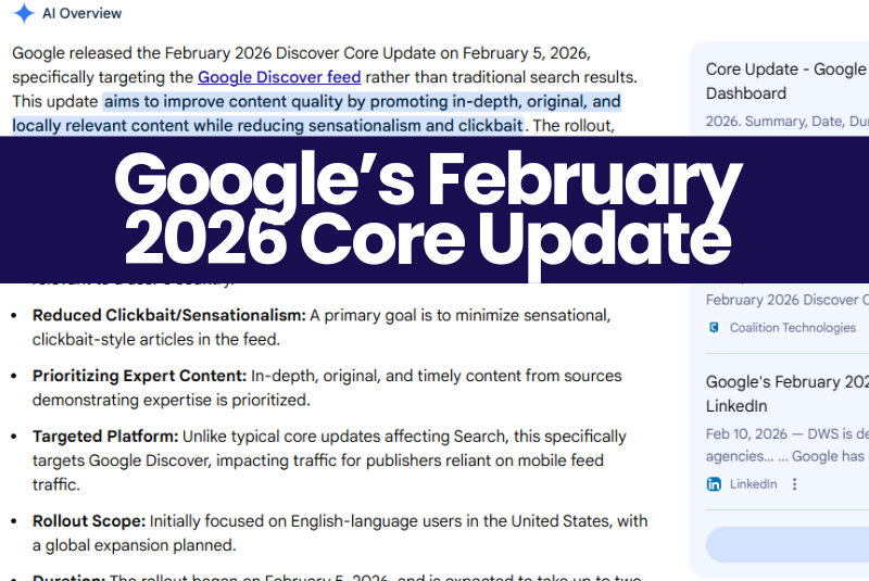 Google’s February 2026 Core Update: Authority is the Only Currency