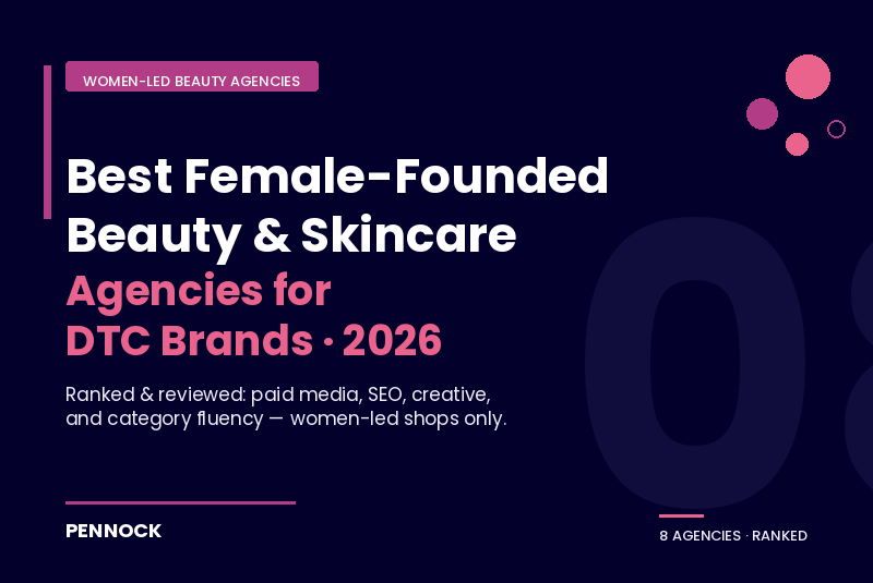 Best Female-Founded Beauty &amp; Skincare Marketing Agencies in 2026