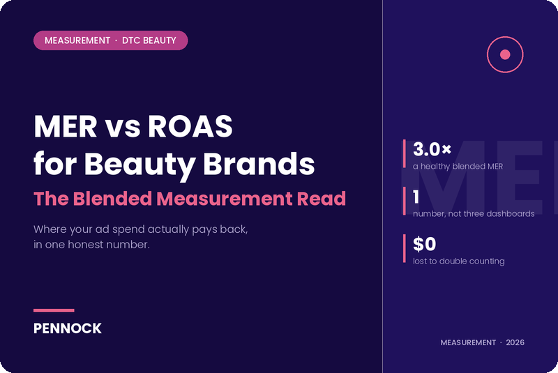 Why use MER and NC ROAS for Beauty Brands