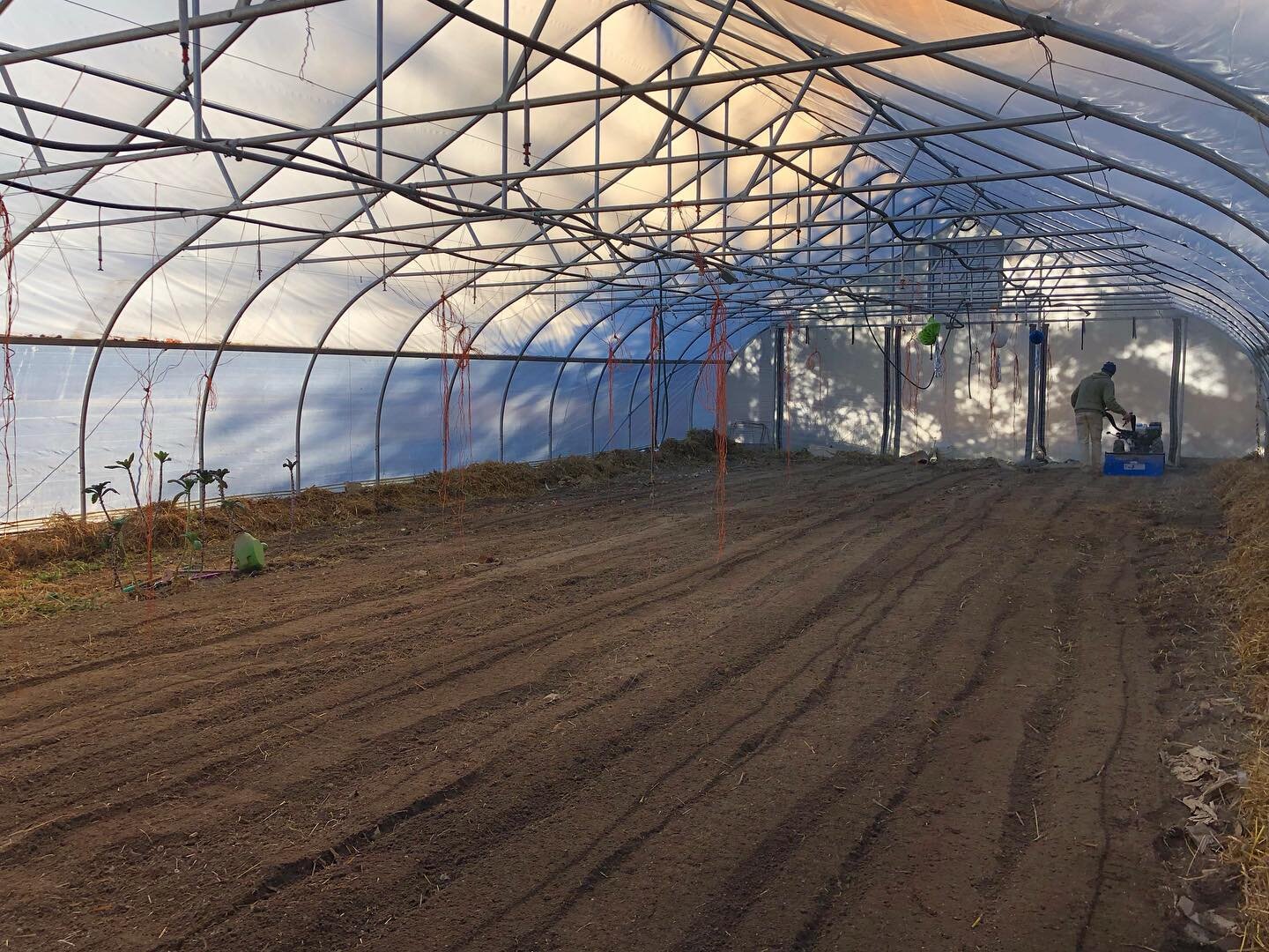 good news/bad news/good news:

- We received grant funding from the USDA to help us purchase a hoop house! This will help us to extend our growing season again, this time on our new property. 
- The pandemic has created a massive steel shortage, so w