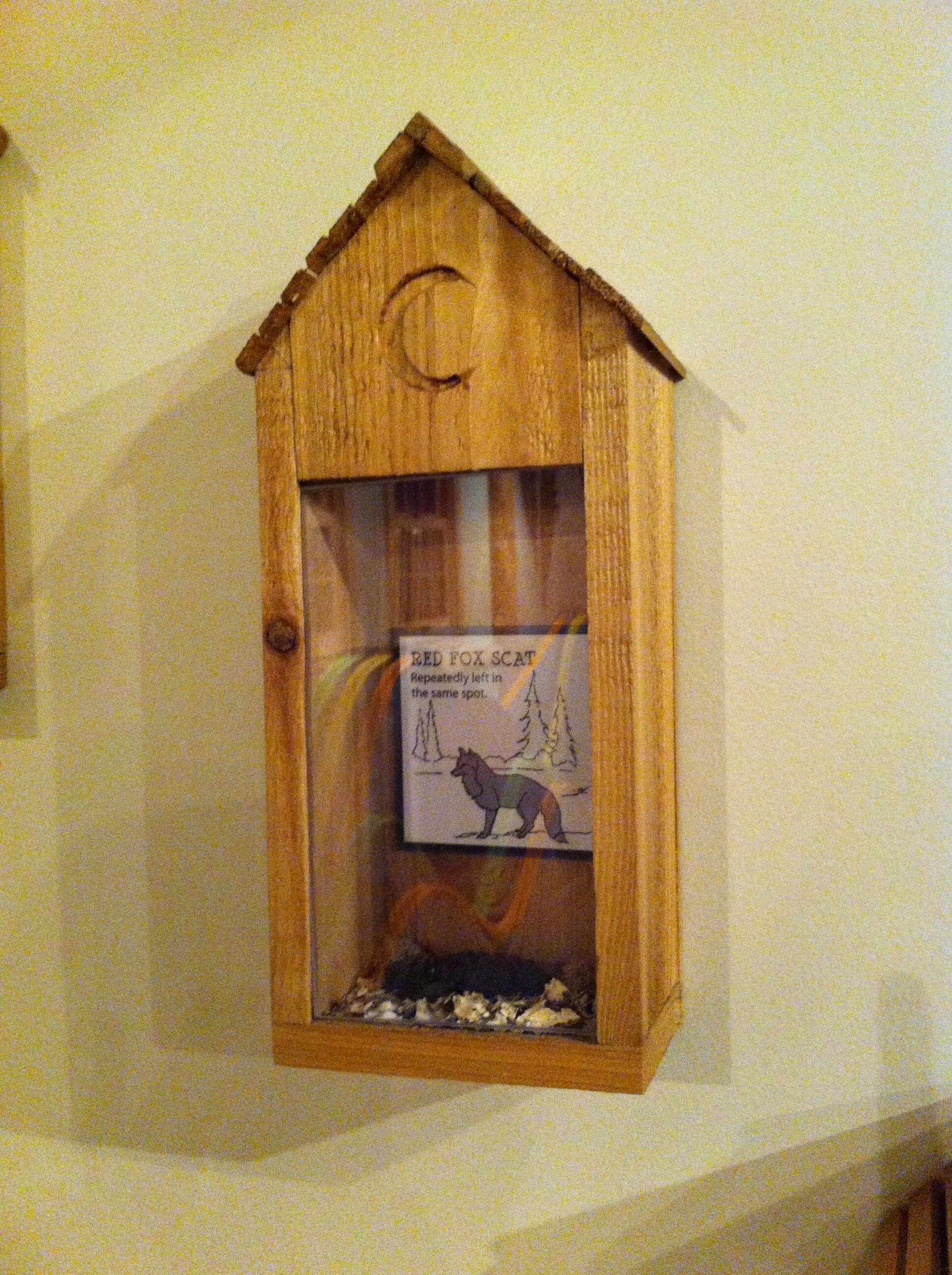 Red Fox Scat Outhouse