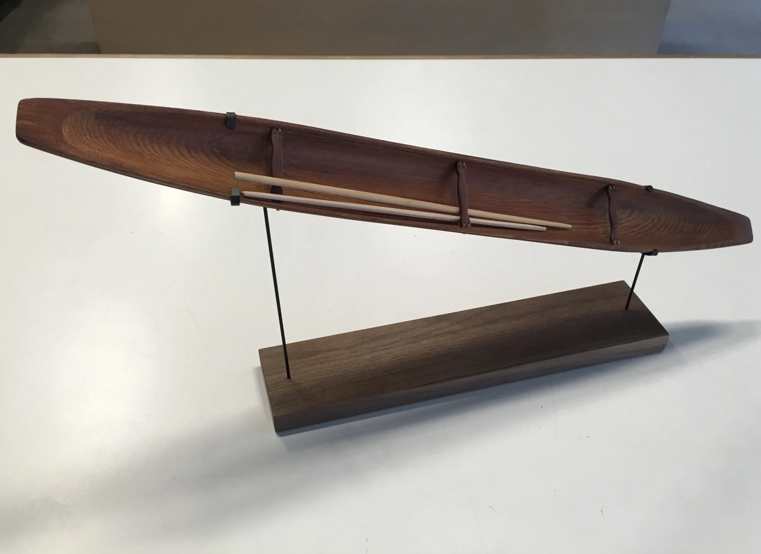 Seattle Public Library - Custom Mount for Native American Canoe Model