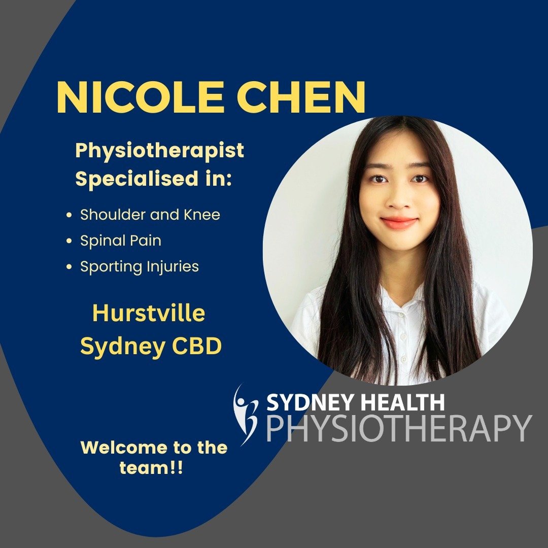 We&rsquo;re excited to introduce our new physiotherapist, Nicole Chen, to the Sydney Health Physiotherapy team!

#sport #physiotherapist #sydneyhealth #rehabilitation #iceskating #dancers #runners #athletes #recover #exercisescience