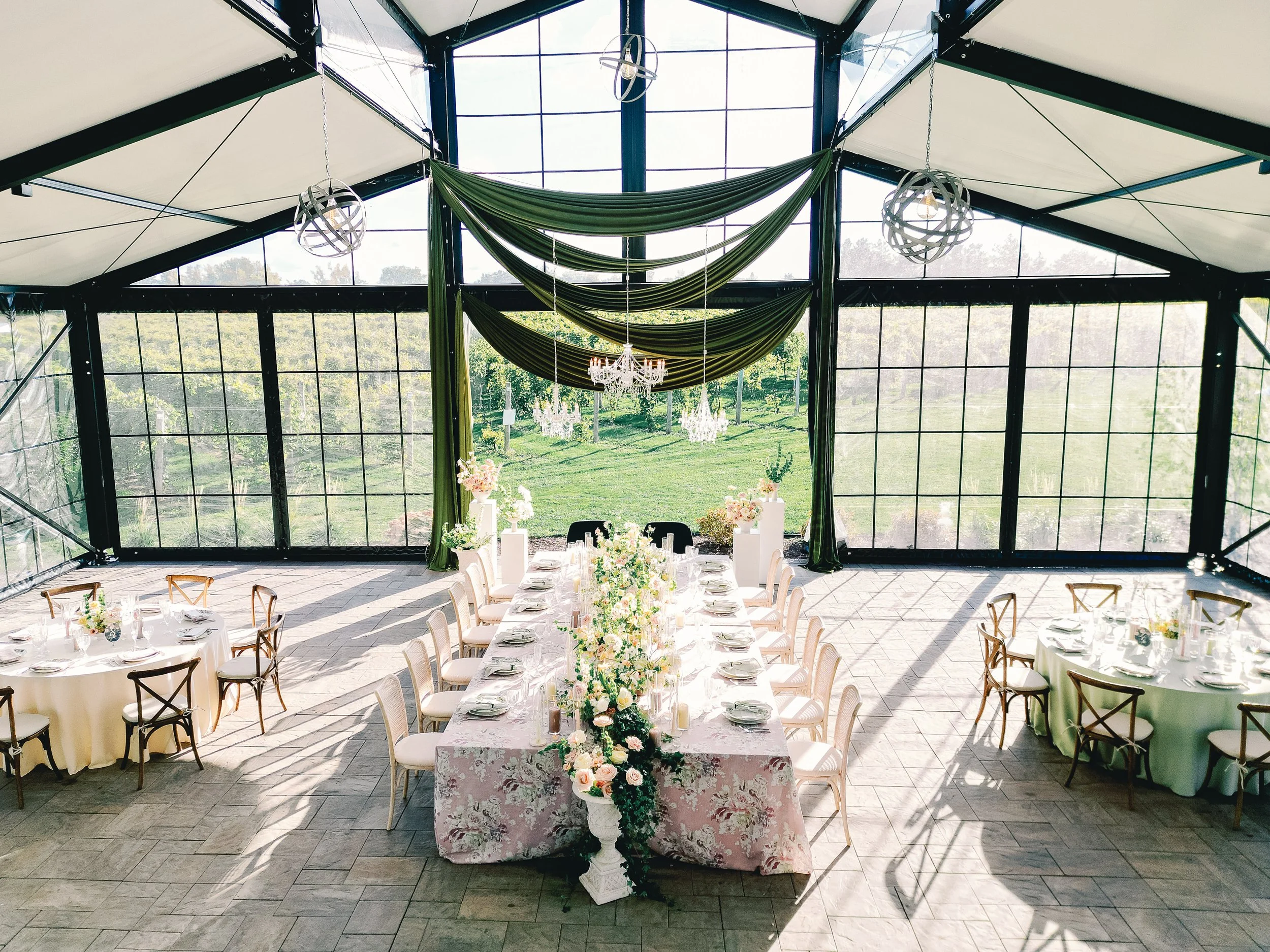 Luxury Wedding Editorial at Rustic Roots Winery