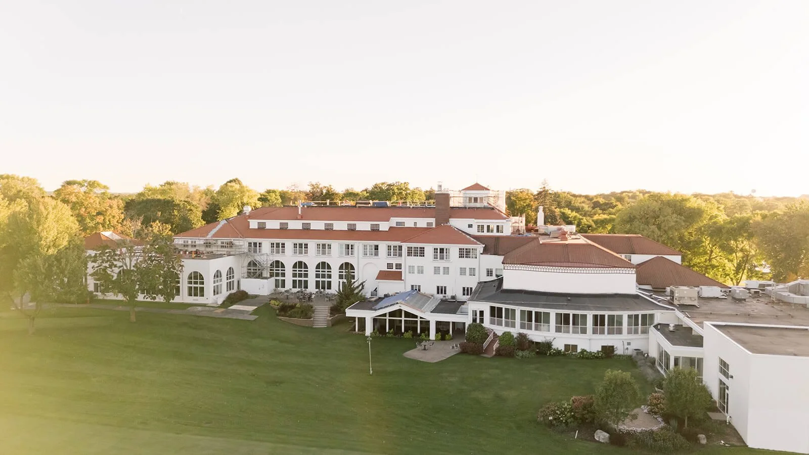 The historic Lafayette Club in Minnetonka, Minnesota