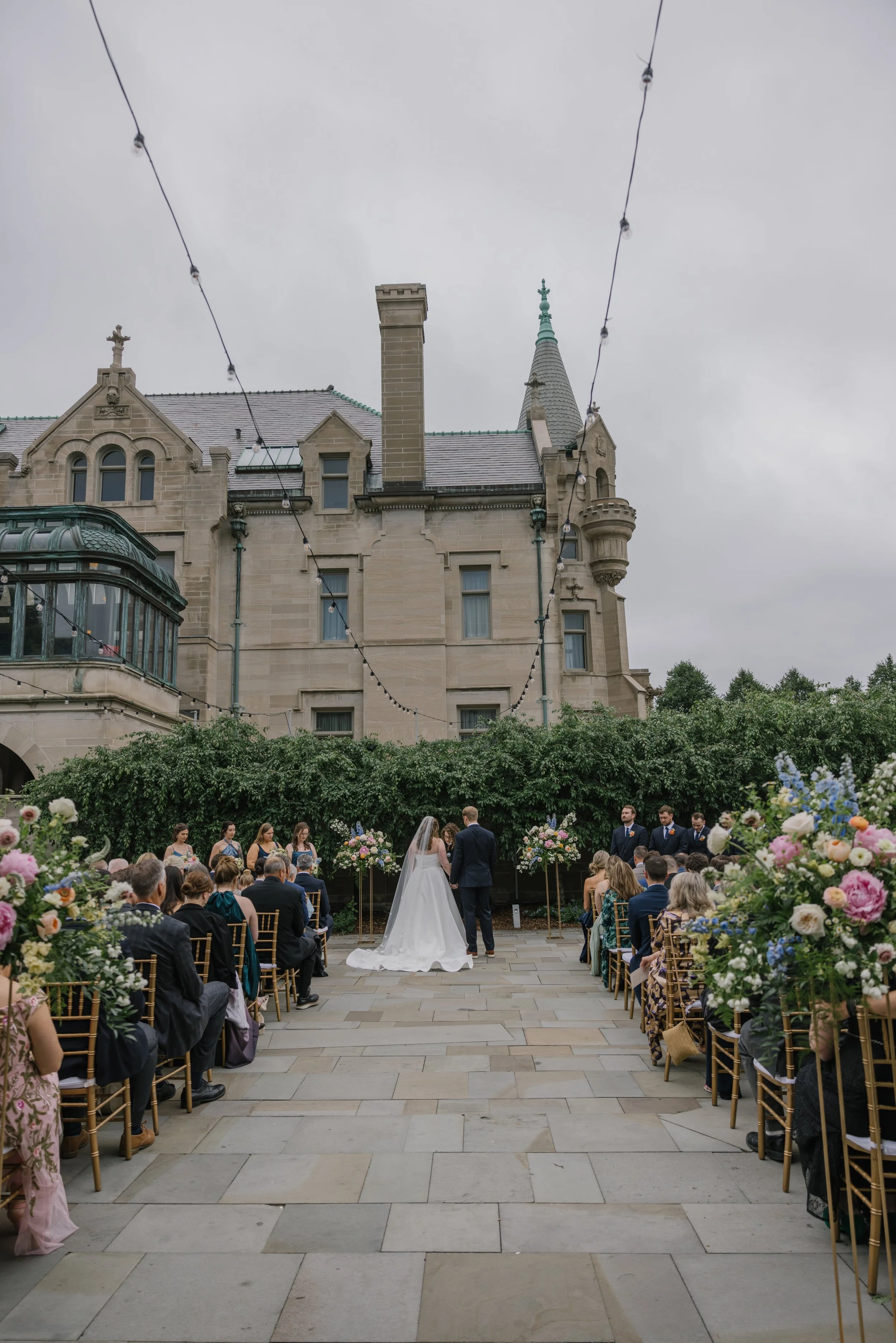 A royal wedding in Minneapolis, Minnesota. Planned by HappiLily Events. Photographed by Chelsey Werth.