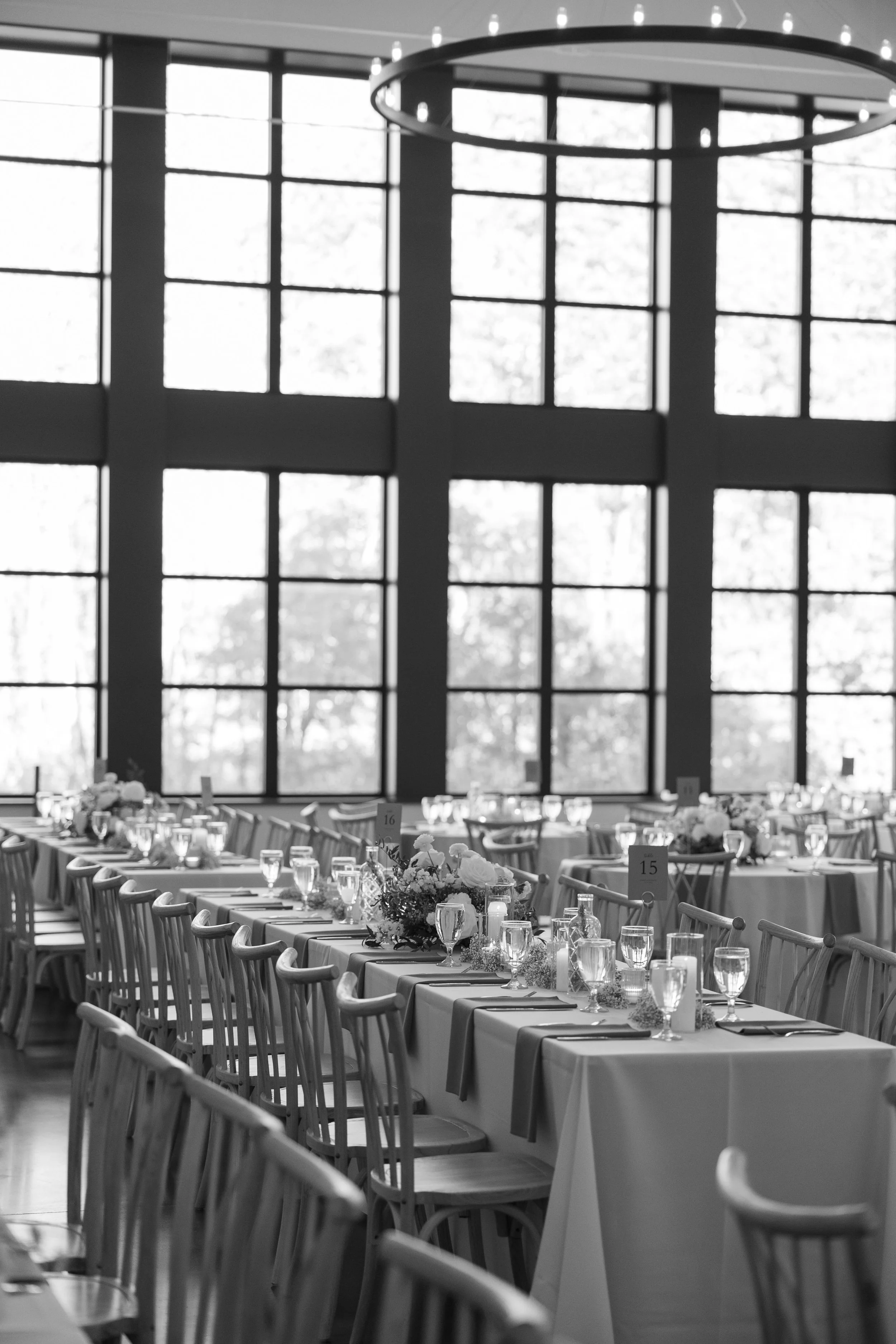 Modern Minnesota wedding venue White and Sable