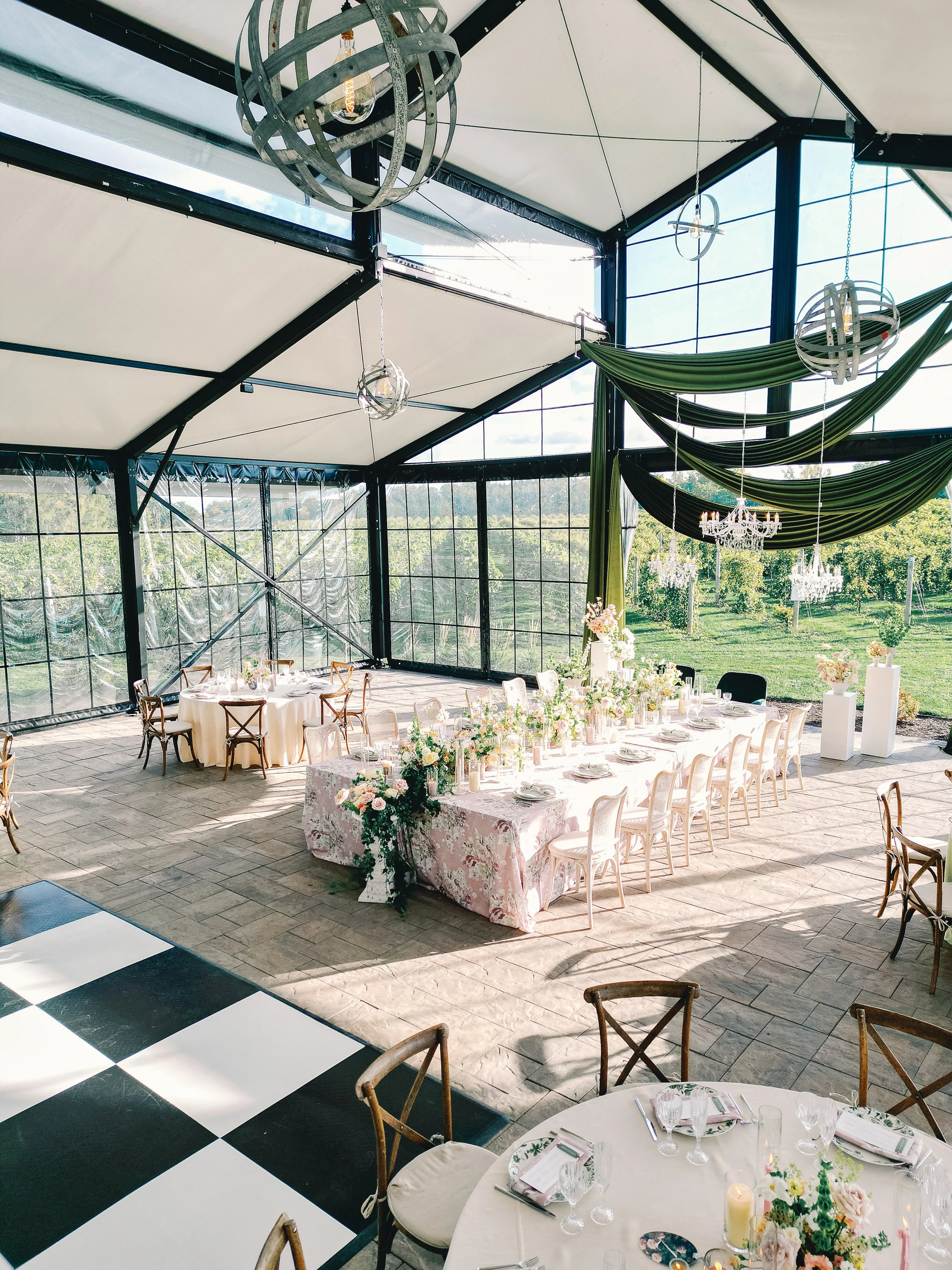 Luxury Reception at Rustic Roots Winery