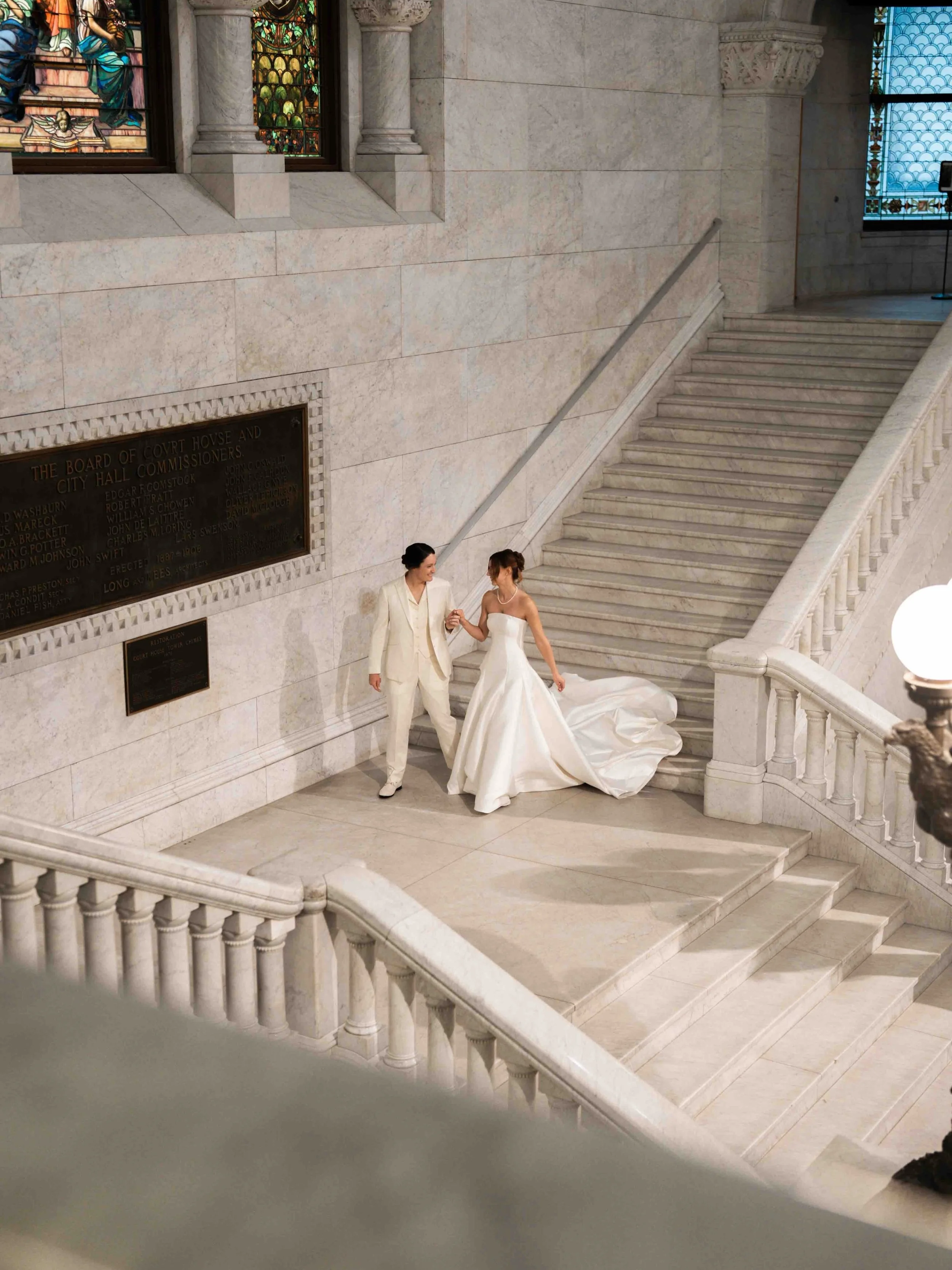 Brides at Minneapolis city hall