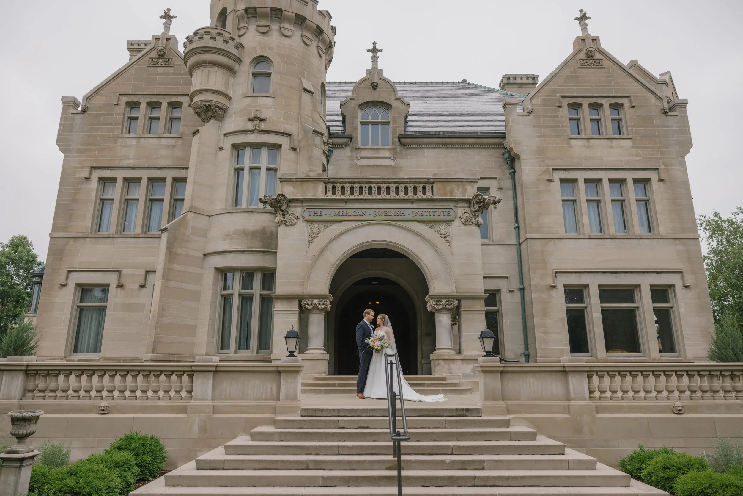 A royal wedding in Minneapolis, Minnesota. Planned by HappiLily Events. Photographed by Chelsey Werth.