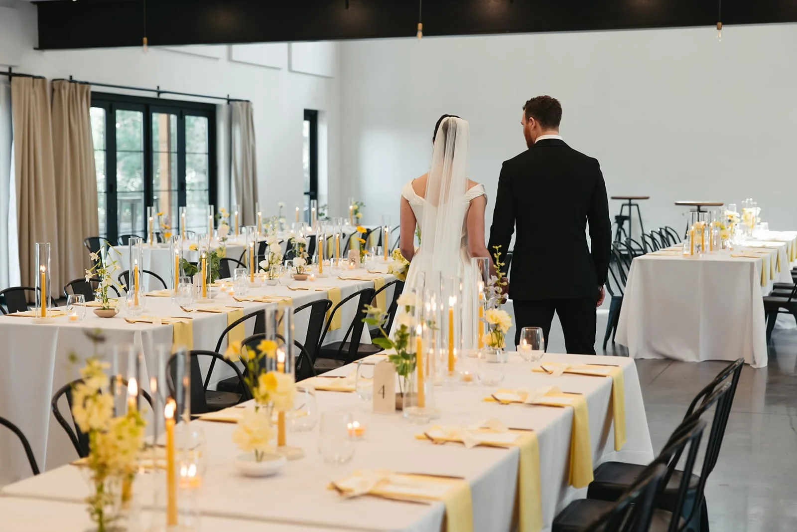 Wedding reception at Pinewood Weddings and Events