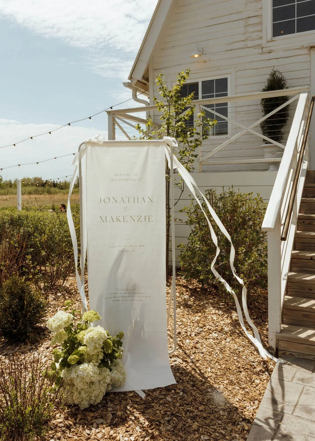 An Ivory North wedding planned by HappiLily Events. Photographed by Simple Escape.