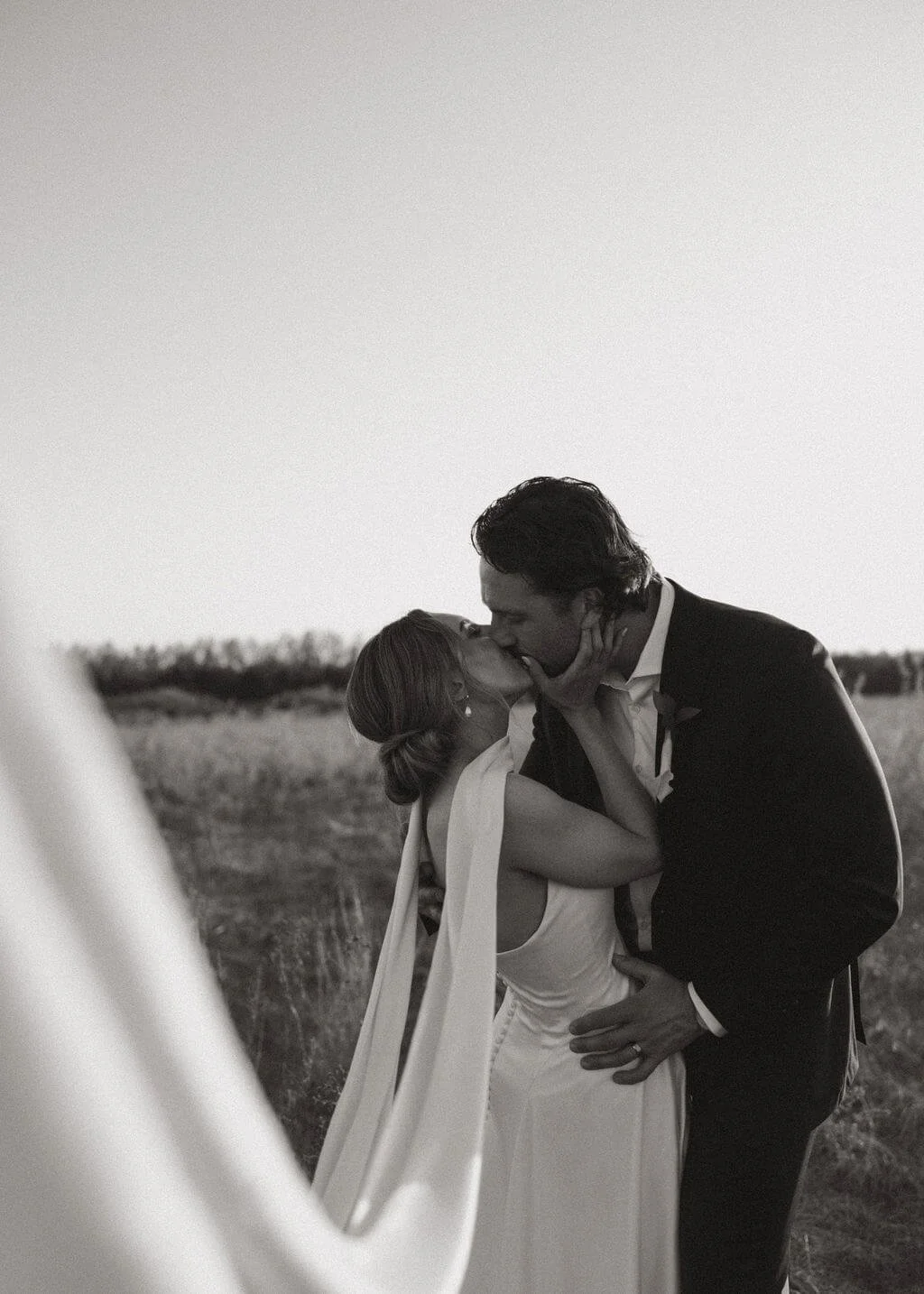 Newlyweds at Ivory North. Photographed by Simple Escape.