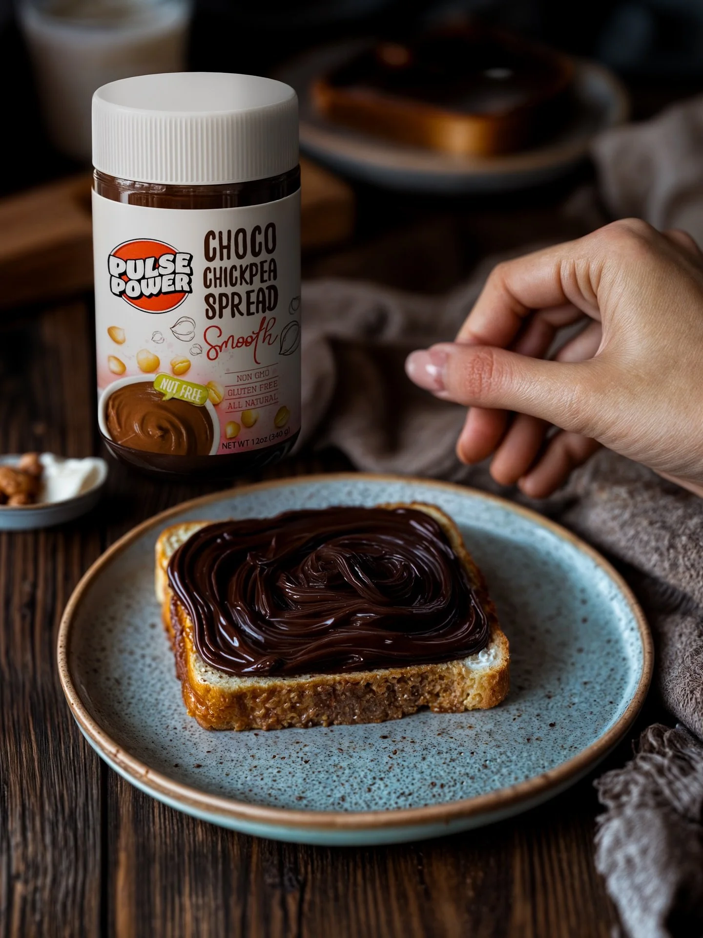 Your new favorite jar of happiness &rarr; Nut-Free. Plant-Powered. Chocolate Bliss 🍫

#PulsePower #ChickpeaPower #HealthyChocoSpread #BetterSnacking #ProteinFromPlants #nutfree #schoolsafe