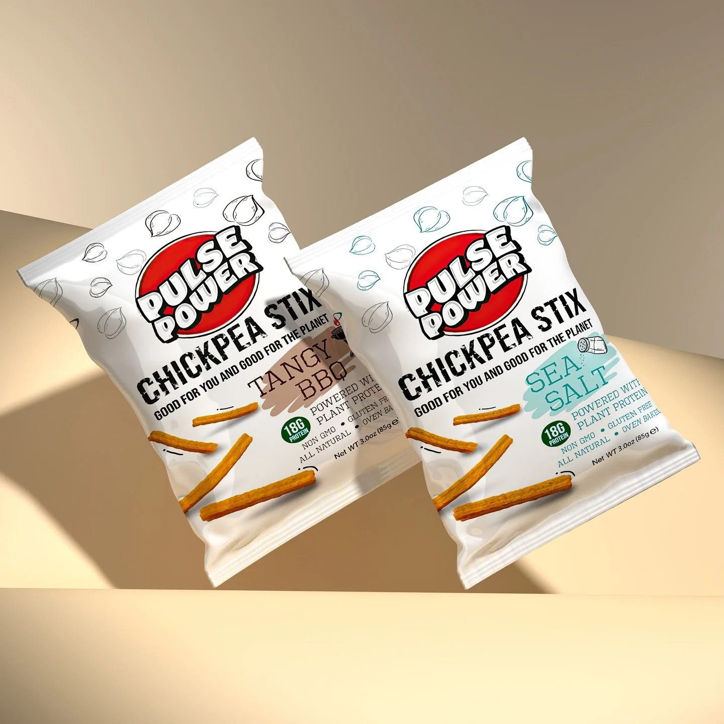 Tangy or salty — what’s your vibe? 😎
Two flavors. One mission: snack with purpose.
#SnackTime #PulsePowerSnacks #ChickpeaProtein #VeganFriendly #HealthyCrunch #BBQvsSeaSalt #AllNaturalEats #SnackBetter #glutenfree #cpg #pulsepower