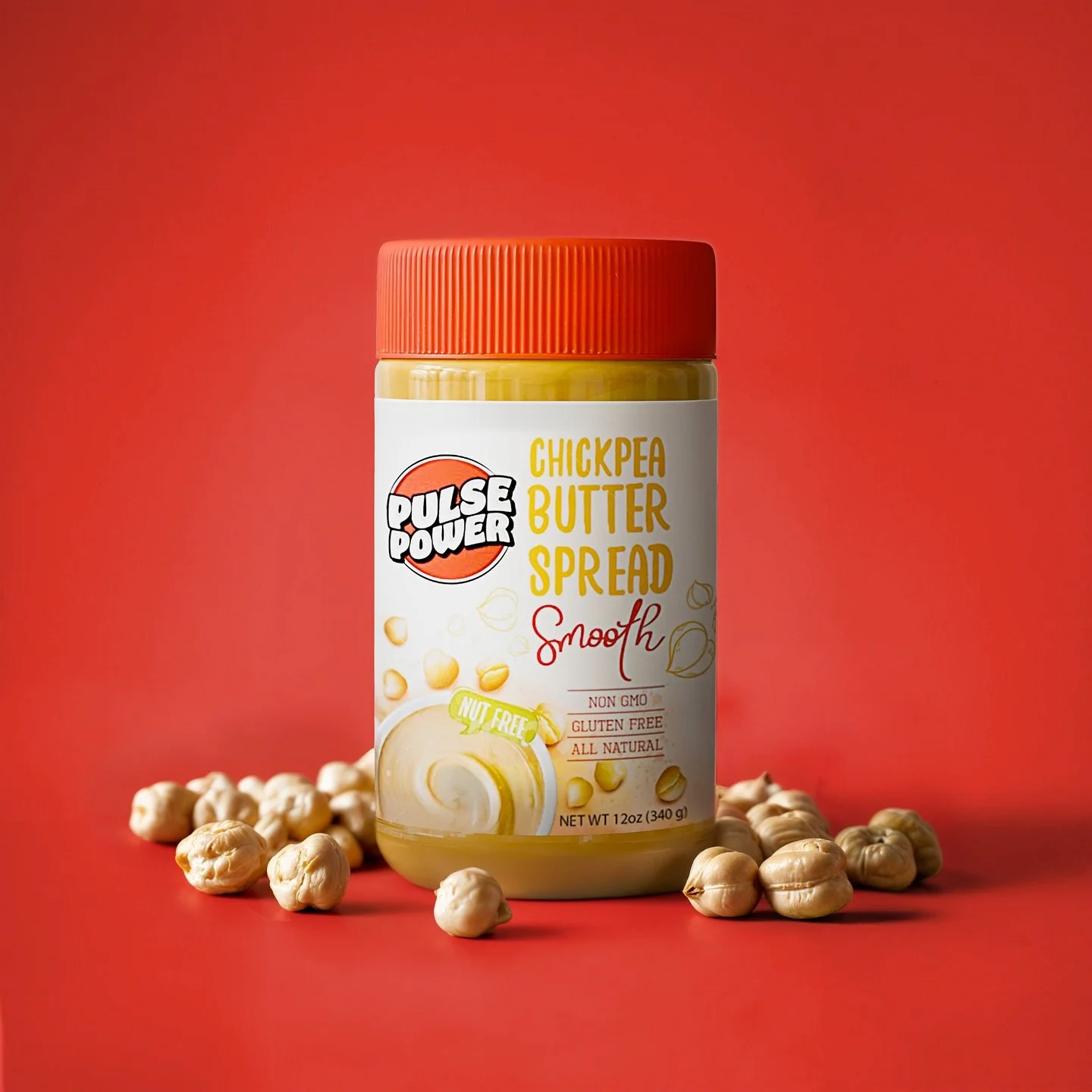 No nuts, no problem! Our Chickpea Butter Spread brings creamy, dreamy goodness&mdash;made from plants, not peanuts.

💪 Protein-packed, allergen-friendly, and all-natural.

#PulsePower #ChickpeaButter #NutFreeSpread #PlantBasedProtein #GlutenFreeGood