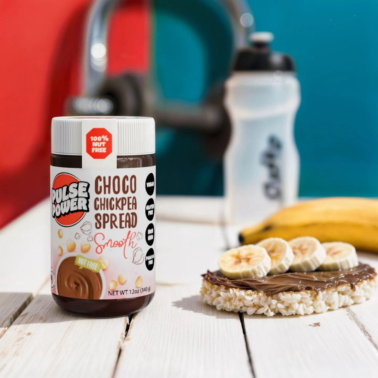 When your pre-workout tastes like dessert&hellip; but actually loves you back 😍

#PulsePowerSnacks #ChocoChickpeaSpread #VeganTreats #ProteinBoost #BetterForYou #SnackSmart #pulsepower #nutfree #vegan #cpg #glutenfree