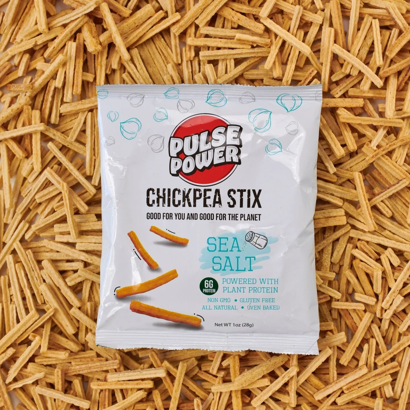 Salty. Crunchy. Seriously satisfying. 
Meet your new go-to snack: Chickpea Stix powered by plant protein 🌱✨

6g protein. Oven baked. Gluten free. Snack smarter.

👉 Tap our profile to see all flavors and where to shop#

#PulsePower #ChickpeaSnacks #
