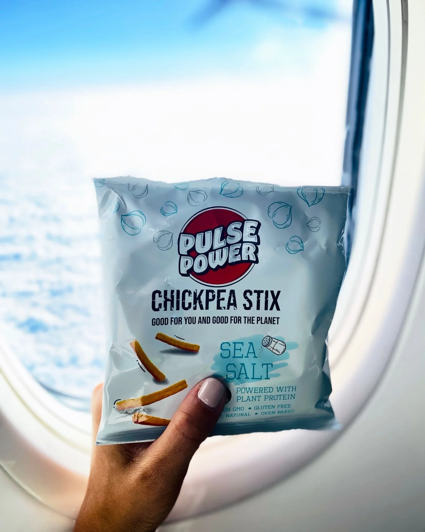 This view 🤝 this snack
Travel just got a whole lot better.

#PulsePower #SnackTime #TravelVibes #HealthyChoices #WindowView CleanEating ProteinSnacks SnackOnTheGo SummerTravelReady GoodEats