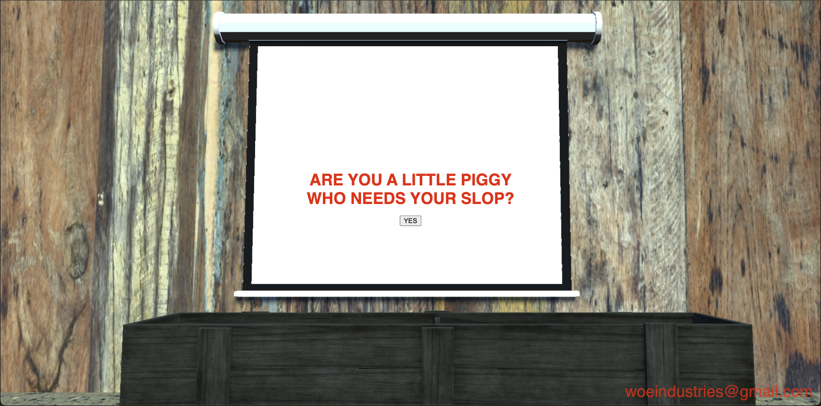 Slop Trough