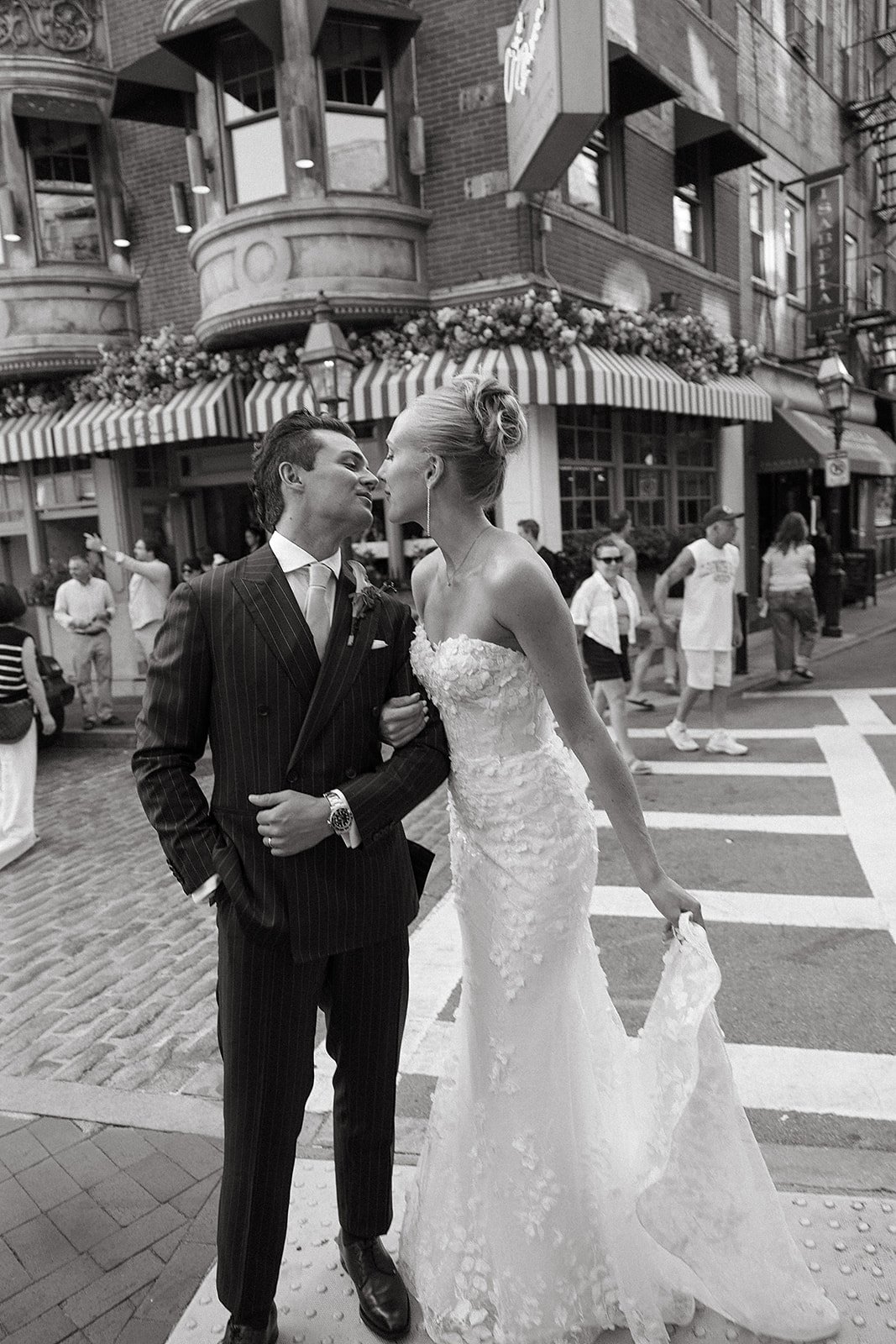 Margaret &amp; Coopers North End Boston Wedding feature in Boston Weddings Magazine 