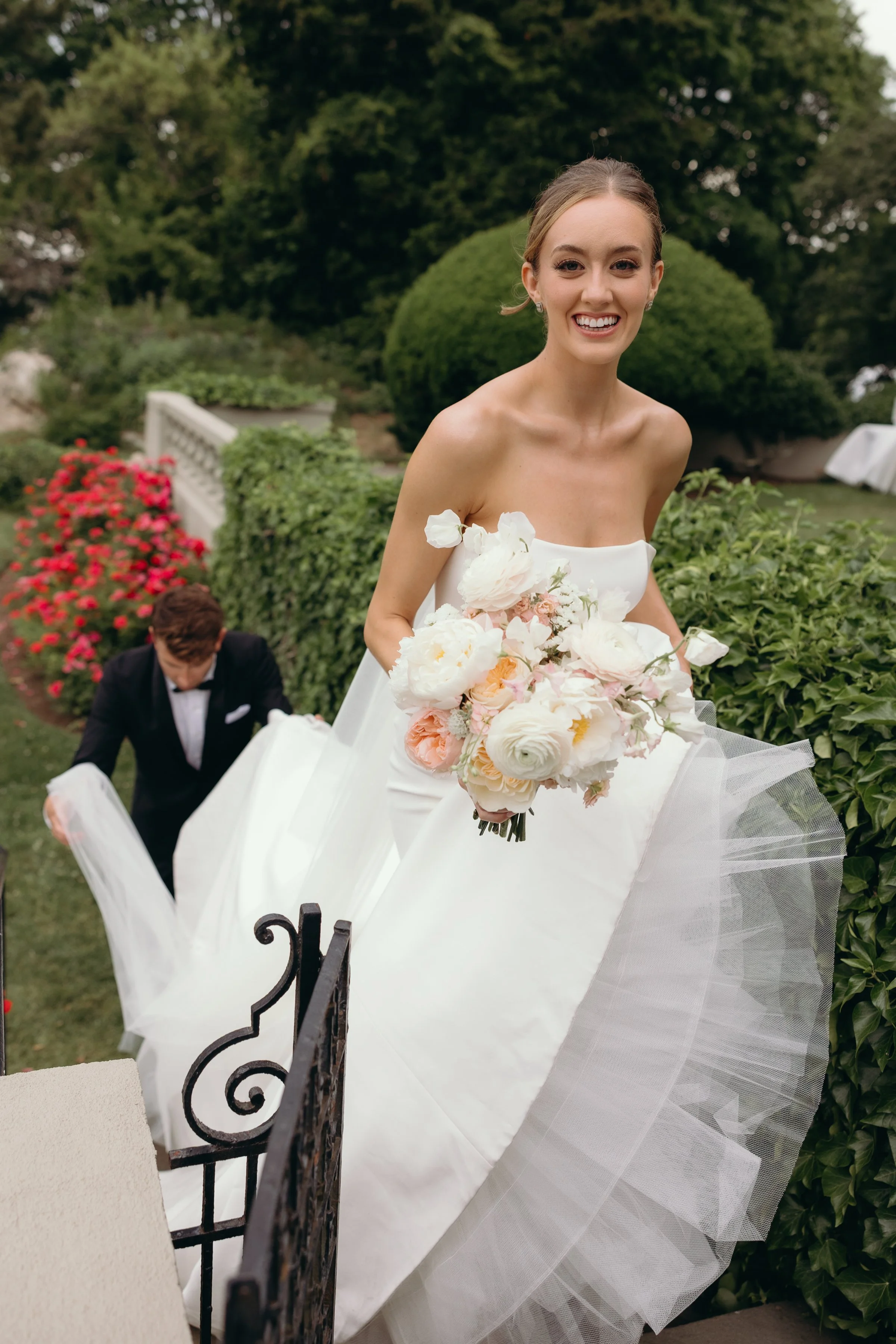 Misselwood Estate Wedding in Beverly, MA | A Coastal Garden Party Celebration for Tatum &amp; Eric